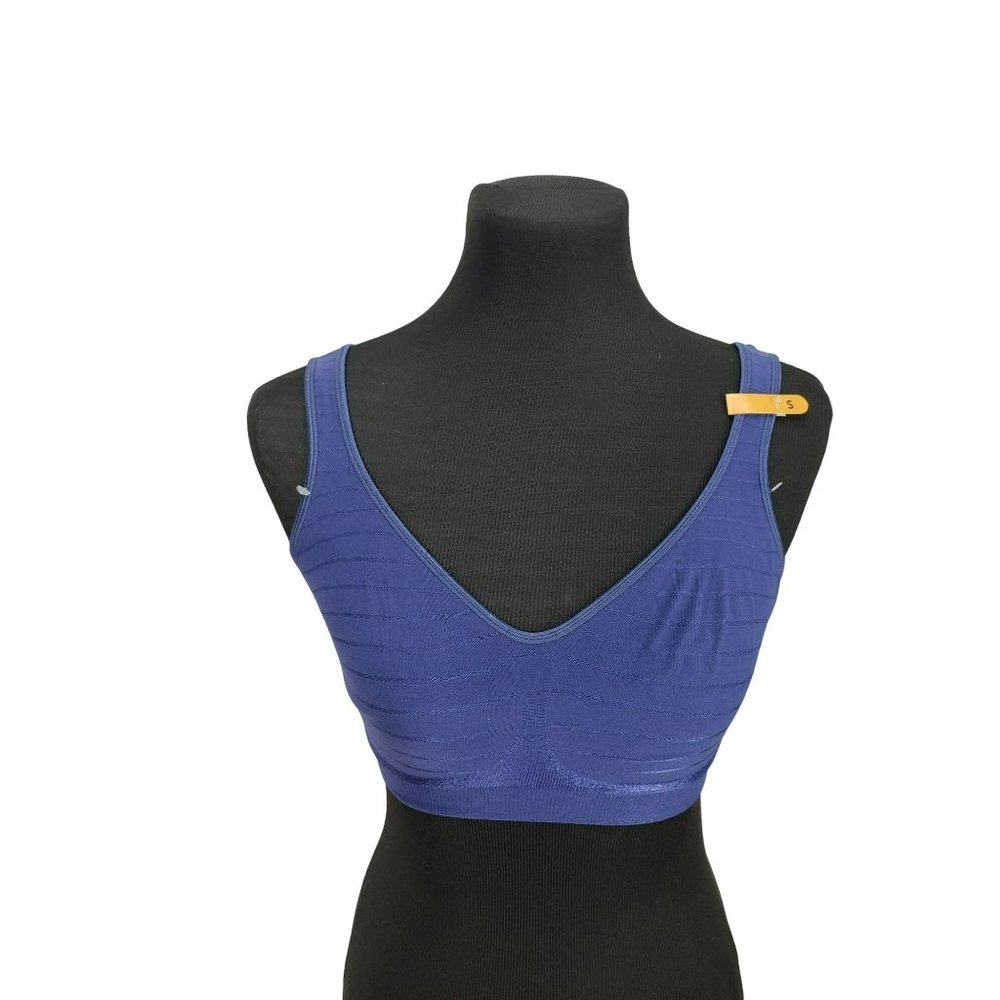 Hanes Womens Royal Blue Size Small Sports Bra‎